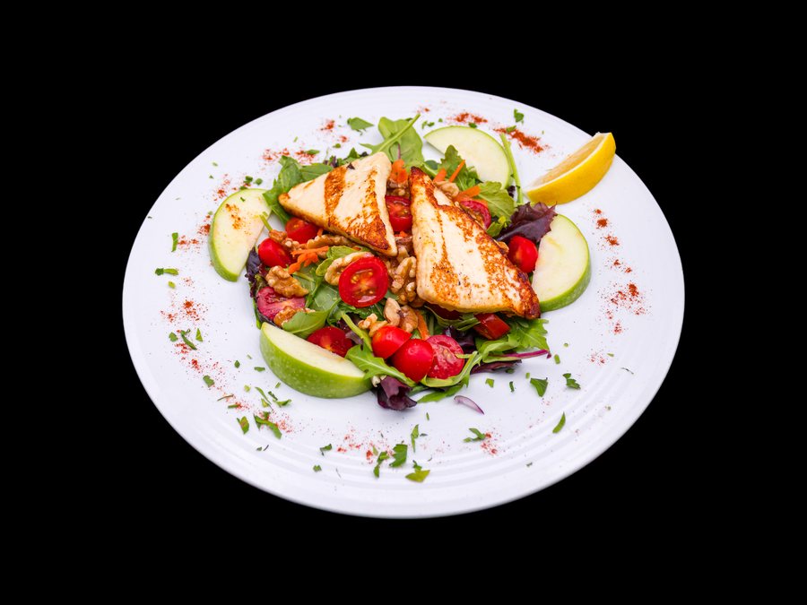 Hellim salad